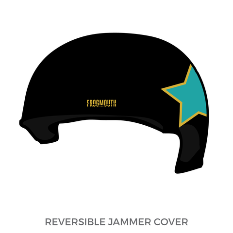 Gorge Roller Derby: Jammer Helmet Cover (Black)