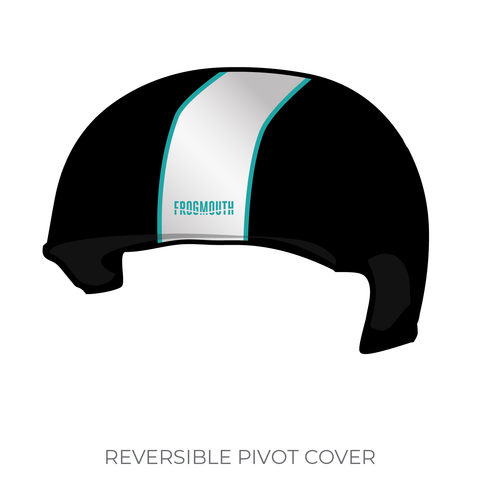 Rose City Rollers Wreckers: Pivot Helmet Cover (Black)