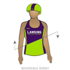 Lansing Roller Derby: Reversible Uniform Jersey (GreenR/PurpleR)