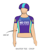 Mid-State Roller Derby: Uniform Jersey (Purple)