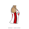 Chattanooga Roller Derby Ruby Regulators: Uniform Jersey (White)