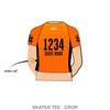 North East Roller Derby Northeast Knockouts: Uniform Jersey (Orange)