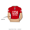 Wasatch Roller Derby Beehive Skate Revolution: Uniform Jersey (Red)