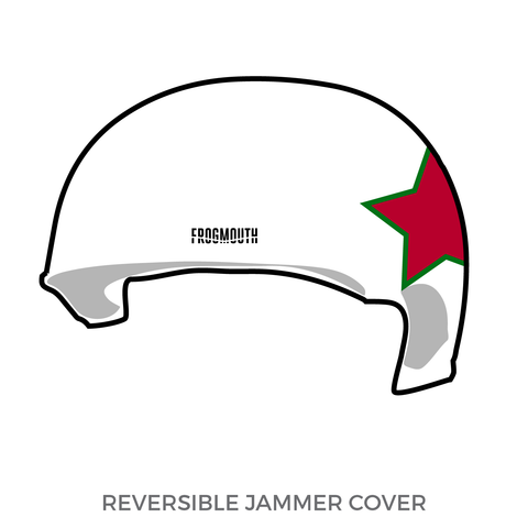 CalSquad Roller Derby: Jammer Helmet Cover (White)