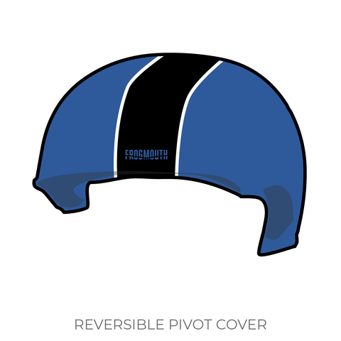Northern Allegheny Roller Derby Backwoods Bruisers: Pivot Helmet Cover (Blue)