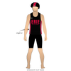 Erie Roller Derby: Uniform Jersey (Black)