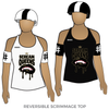 L.A. Derby Dolls Scream Queens: Reversible Scrimmage Jersey (White Ash / Black Ash)