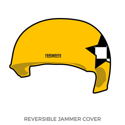 Gotham Roller Derby Bronx Gridlock: Jammer Helmet Cover (Yellow)