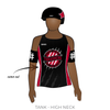 Jersey Junior Roller Derby Thrashers: Uniform Jersey (Black)