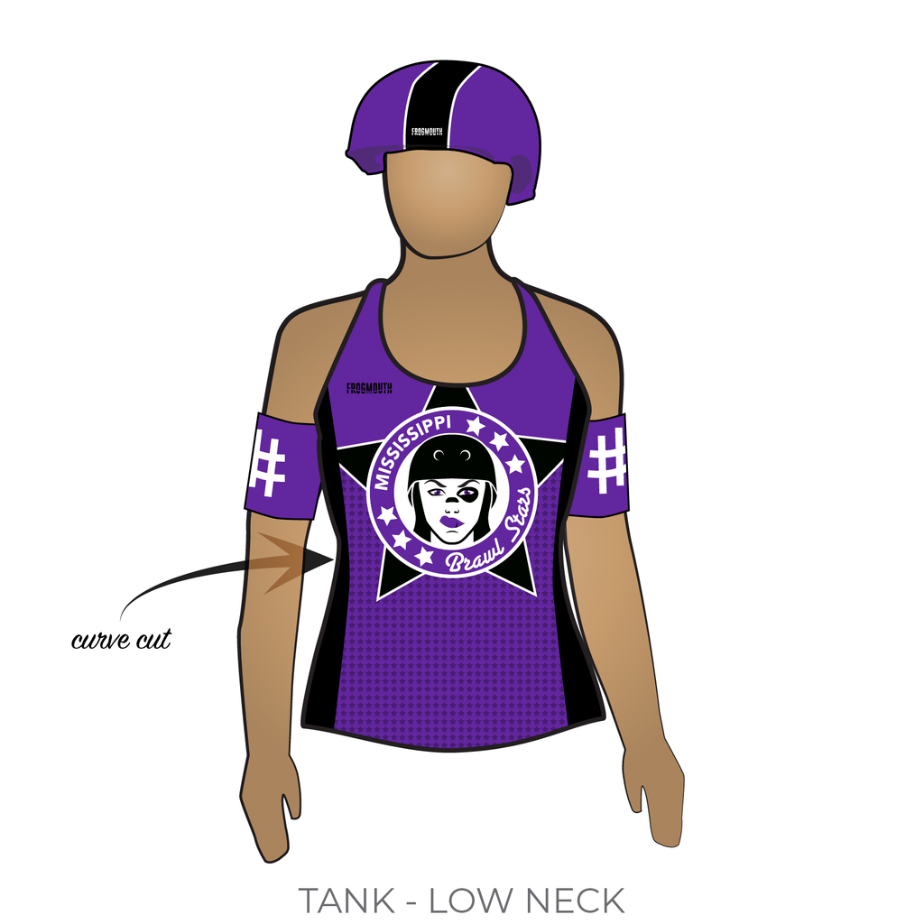 Mississippi Brawl Stars Roller Derby: Uniform Jersey (Purple) – Frogmouth