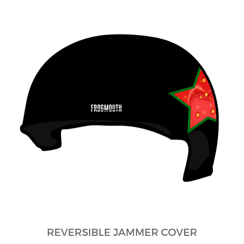 Strawberry City Roller Derby: Jammer Helmet Cover (Black)