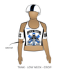 Sick Town Roller Derby: Uniform Jersey (White)