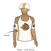 Peach State Roller Derby: Uniform Jersey (White)