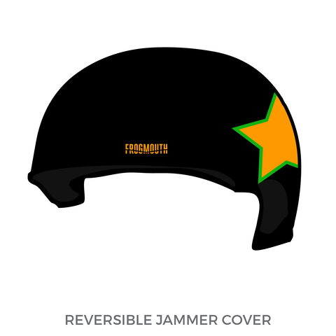 North East Oklahoma Junior Roller Derby Roadkill Rollers: Jammer Helmet Cover (Black)
