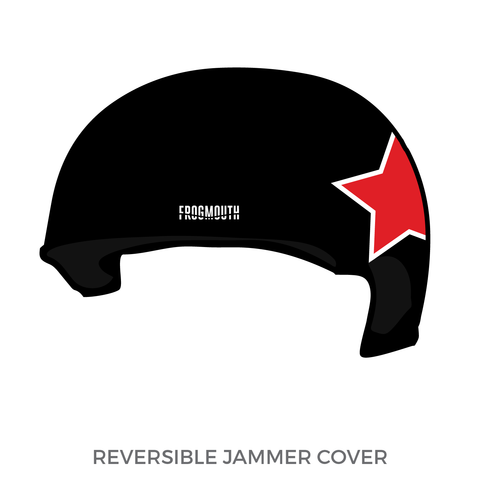 Detroit Roller Derby Travel Team: Jammer Helmet Cover (Black)