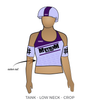 Mayhem Roller Derby Madams of Mayhem: Uniform Jersey (Lavender)