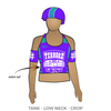 Terrorz Roller Derby: Uniform Jersey (Purple)