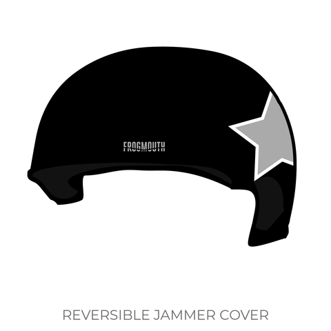 Flint Roller Derby: Jammer Helmet Cover (Black)