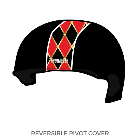 Quad County Roller Derby Sideshow: Pivot Helmet Cover (Black)