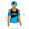 Spindletop Rollergirls: Reversible Uniform Jersey (BlueR/BlackR)