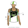 Greenville Roller Derby: Reversible Uniform Jersey (WhiteR/BlackR)