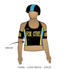 Fox Cities Roller Derby: Uniform Jersey (Black)