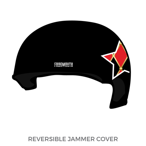 Quad County Roller Derby Sideshow: Jammer Helmet Cover (Black)