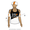 Sin City Roller Derby: Reversible Uniform Jersey (WhiteR/BlackR)