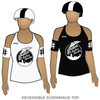 Boston Roller Derby All Stars: Reversible Scrimmage Jersey (White Ash / Black Ash)