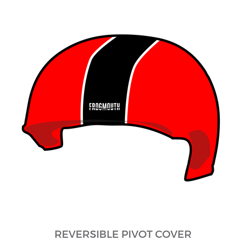 Fredericksburg Roller Derby: Pivot Helmet Cover (Red)