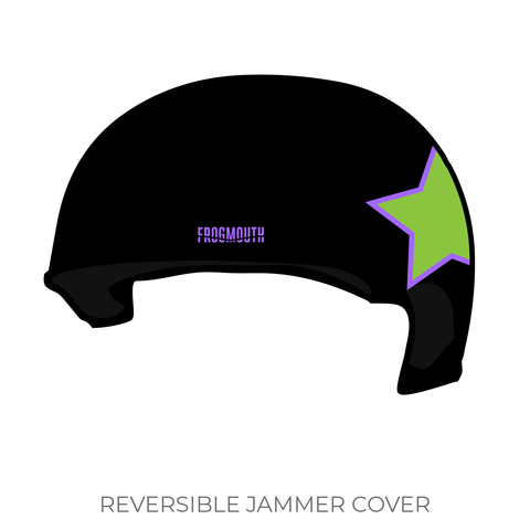 Fort Myers Roller Derby Palm City Punishers: Jammer Helmet Cover (Black)