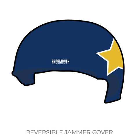 Ad Astra Junior Roller Derby: Jammer Helmet Cover (Blue)