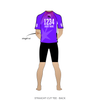 Tilted Thunder Roller Derby A Team: Uniform Jersey (Purple)