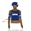 Denver Roller Derby Ground Control: Uniform Jersey (Blue)