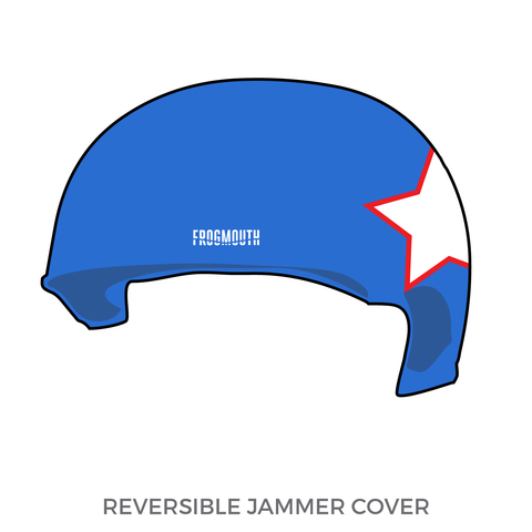 Seattle Derby Brats Mighty Rollers: Jammer Helmet Cover (Blue)