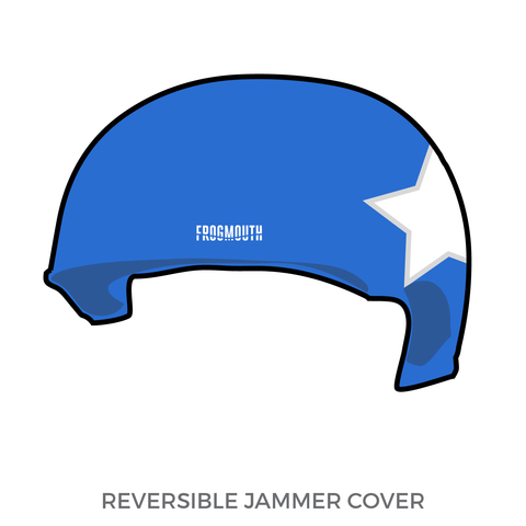 Boston Roller Derby Cosmonaughties: Jammer Helmet Cover (Blue)