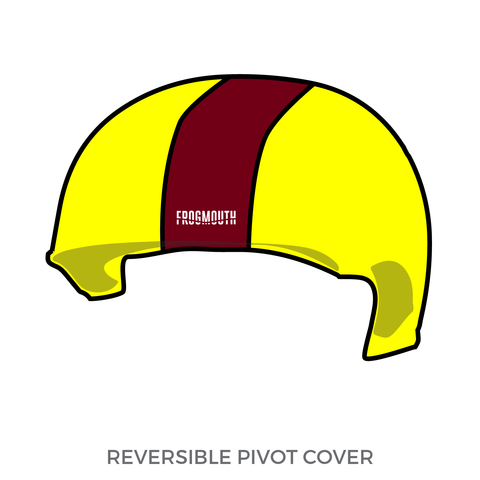 Roller Derby Metz Club: Pivot Helmet Cover (Yellow)
