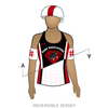 Chattanooga Roller Derby Ruby Regulators: Reversible Uniform Jersey (WhiteR/BlackR)
