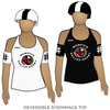 Memphis Roller Derby: Reversible Scrimmage Jersey (White Ash / Black Ash)