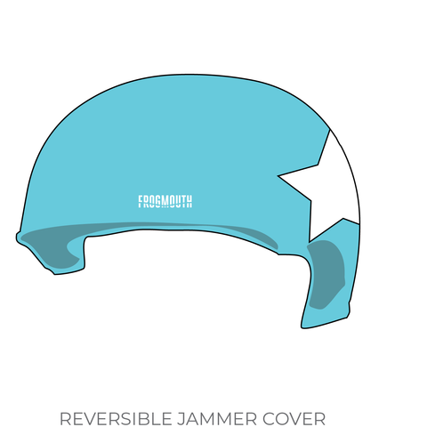 Little City Roller Derby: Jammer Helmet Cover (Blue)