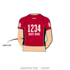Jersey Junior Roller Derby Thrashers: Uniform Jersey (Red)