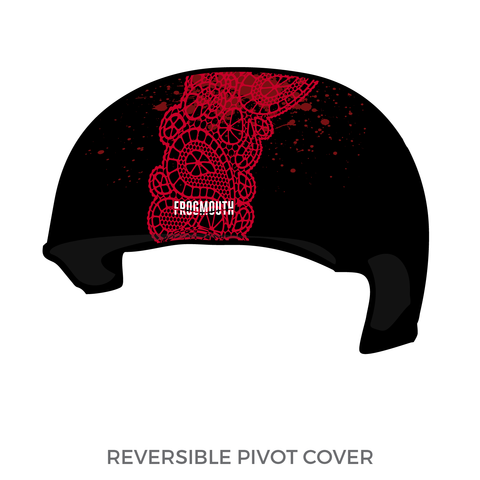Mass Attack Roller Derby Bloody Bordens: Pivot Helmet Cover (Black)