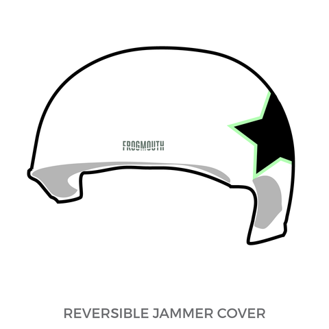 Seattle Derby Brats Battle Axles: Jammer Helmet Cover (White)