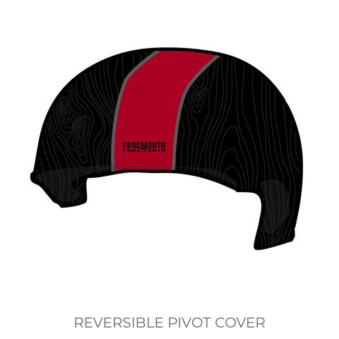 Humboldt Roller Derby Travel Teams: Pivot Helmet Cover (Black)