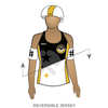 Hammer City Roller Derby: Reversible Uniform Jersey (WhiteR/BlackR)