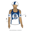 Dothan Roller Derby Wiregrass Wreckers: Reversible Uniform Jersey (WhiteR/BlueR)