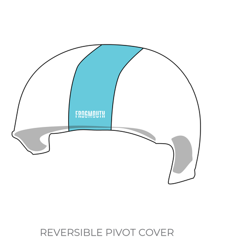 Little City Roller Derby: Pivot Helmet Cover (White)