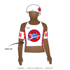 Montreal Roller Derby Sexpos: Uniform Jersey (White)