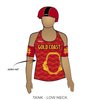 Gold Coast Derby Grrls: Uniform Jersey (Red)