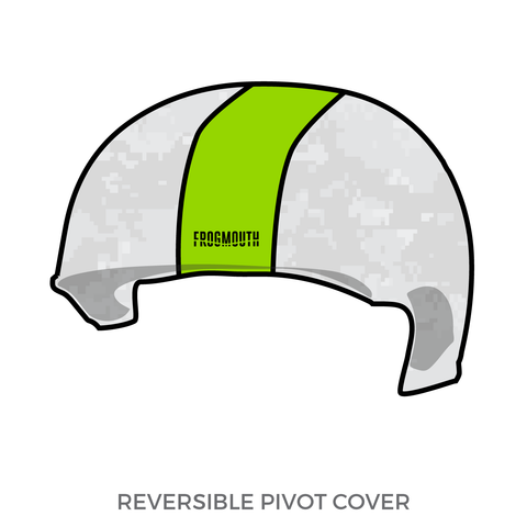 Southside Revolution Junior Roller Derby: Pivot Helmet Cover (White)